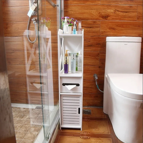 Imagen 7 de 7 de Mueble Baño Organizador Blanco