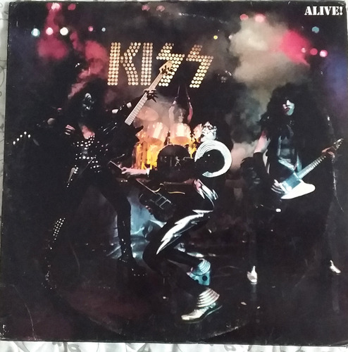 1975  Kiss Alive Doble Album Importado Alemania Casablanca