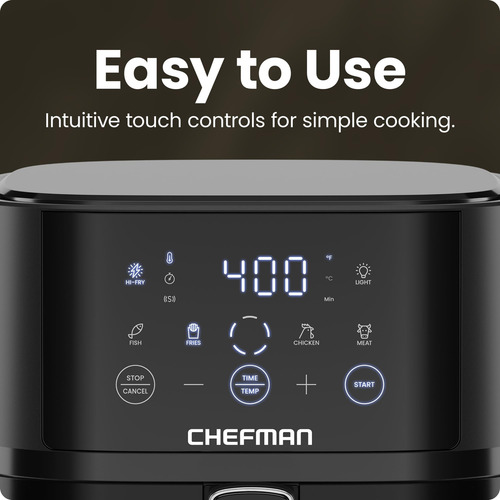 Chefman Air Fryer-4 Qt Compact Airfryer Para Comidas Rápidas
