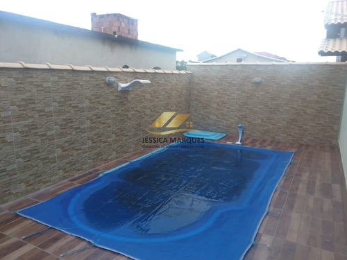 Imagem 3 de 14 de Jma-1 Casa De 2 Quartos Com Piscina E Área Gourmet Em Unamar