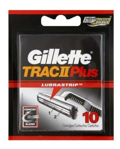 Gillette Trac Ii - 50 Cartuchos