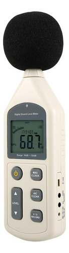 Medidor De Sonido Digital Portátil Lcd Decibelios De 30-130