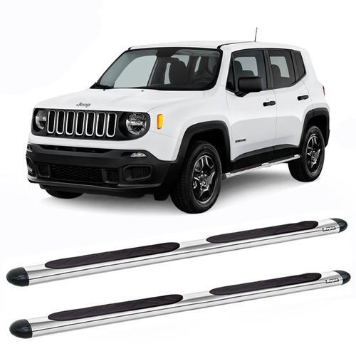 Estribo Jeep Renegade Ponta Oval Bepo