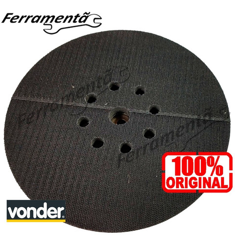 Imagem 1 de 3 de Disco Base Velcro Lixadeira Parede Vonder Lpv1000 Original