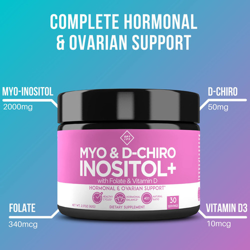 Optify Myo-inositol Y D-chiro 2000 Mg Y B8 Para 30 Dias