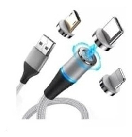 Cable Magnético Concesión Tipo C V8 Y iPhone
