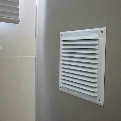 Grelha Para Ventilação Quadrada 22x22cm Sem Tela Astra Wt