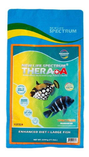 Alimento New Life Spectrum Thera + A 3 Mm Large Fish 2000 Gr