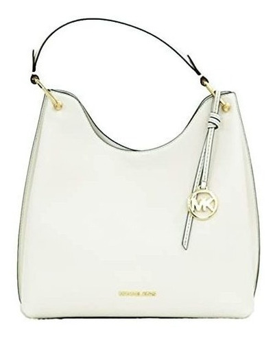 Cartera Original Michael Kors Grande Modelo Lillie - Blanco