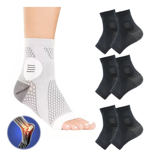 Y 3 Pares De Calcetines De Neuropatía Para Mujeres Y Hombres