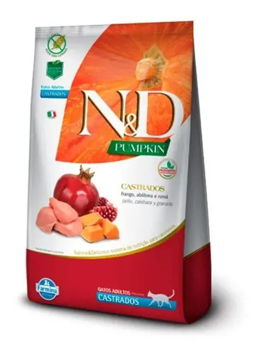 Ração Farmina N&d Pumpkin Gato Castrado Frango 400g