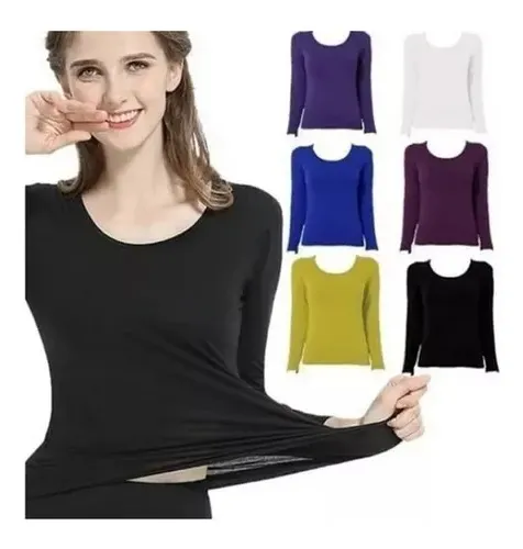 Camiseta polar mujer sales