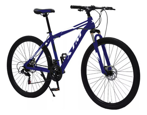 Bicicleta Montaña Rodado 29 Con 21 Velocidad Aro 29 Premium Color Azul Tamaño Del Cuadro Xl