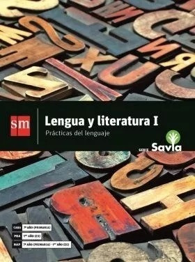 Lengua Y Literatura 1 Savia S M Detalle En Tapa