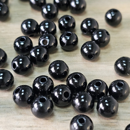 Perlas Negro 8 mm 25 Gramos Bijou