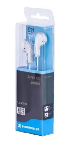 Imagen 2 de 2 de Auricular Sennheiser Mx400 Ii / In-ear Sonido Dinámico
