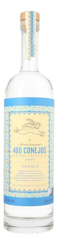 Caja De 6 Mezcal 400 Conejos Joven 750 Ml