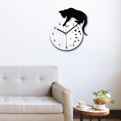Reloj Colgante Silencioso, Reloj De Pared Con Sin Peces