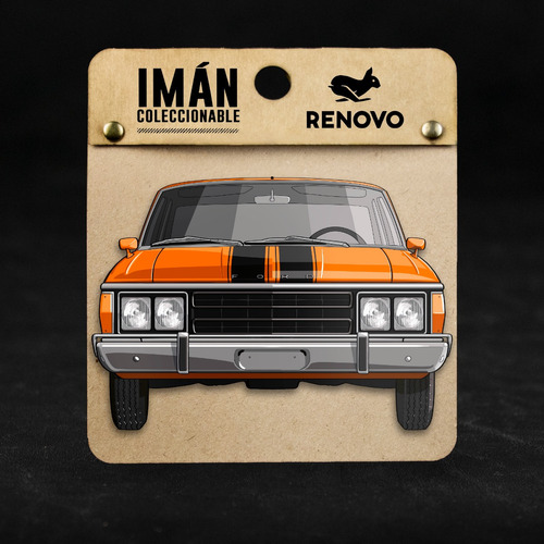 Iman Ford Falcon Sprint Naranja Imanes Coleccionables Renovo