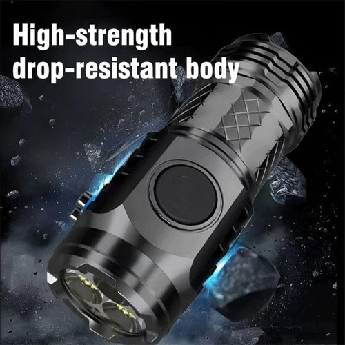 Db Mini Lámpara Táctica Recargable Impermeable Ultra Potente