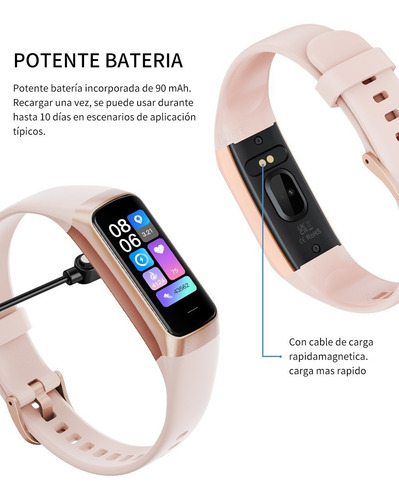 Reloj Inteligente Deportivo Bluetooth Para Hombre Smartband