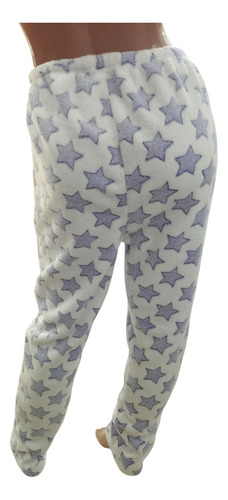 Pantalon Polar Pijama Mujer Talle Grande 6 Al 14 Plush