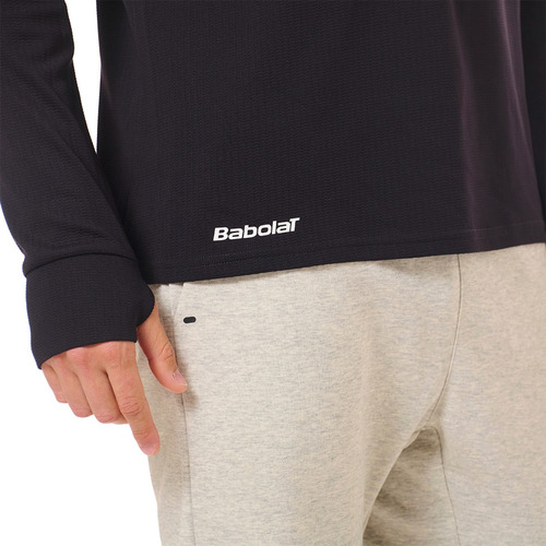Remera Camiseta Térmica Babolat Exercise Manga Larga Hombre
