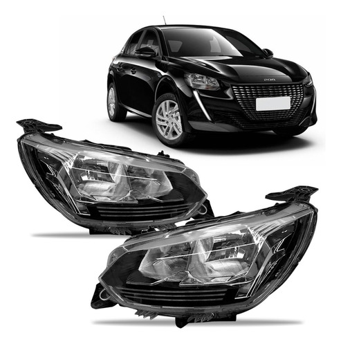 Par Farol Peugeot 208 Allure 2020 21 2022 2023