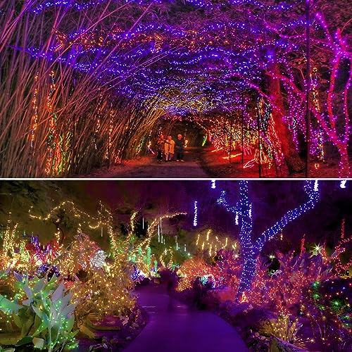 Luces Navideñas Exterior Con Control Remoto Temporizador 20m