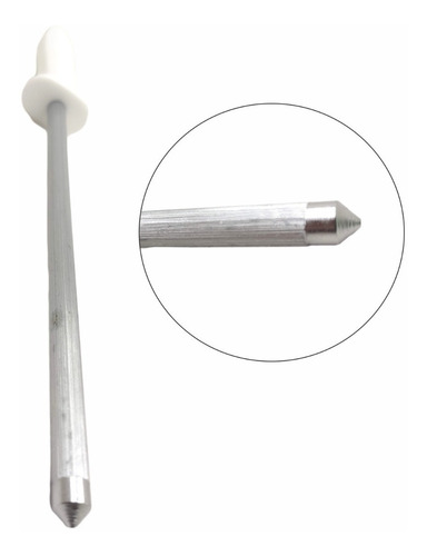 Imagem 4 de 7 de Chaira Amolador Afiador Faca Profissional Inox 12 Polegadas