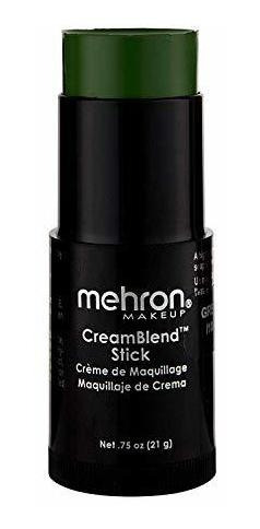 Mehron Maquillaje Creamblend Stick (0,75 Onzas) (green).