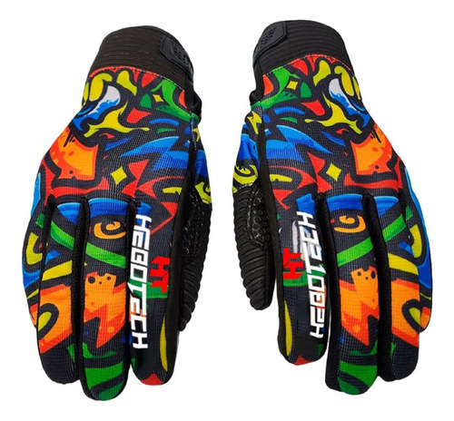 Guantes Para Motociclista Talla L Zoom Hebotech