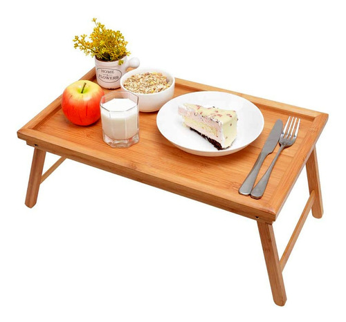 Mesa Bandeja Cama Desayuno Multifuncional Alo 50x30x21cm 