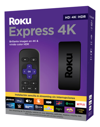 Roku Express 4k Convertidor Smart Tv (disney +, Netflix)