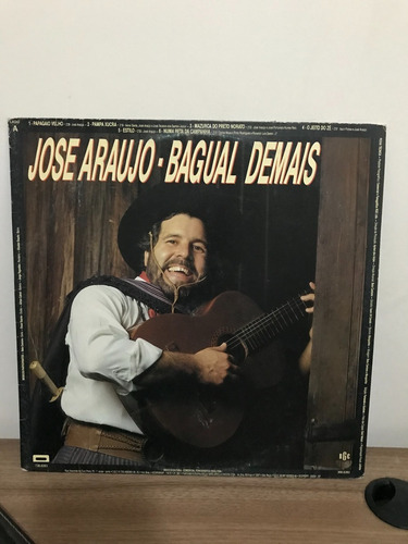Imagem 1 de 2 de Lp - José Araujo / Edio - Bagual Demais