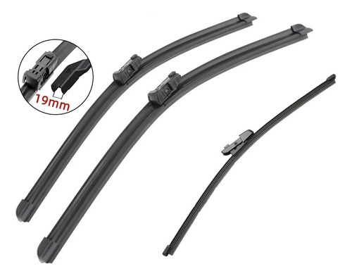 Palhetas Limpador Parabrisa Silicone Onix Celta Corsa Prisma Celta 2004 A 2016