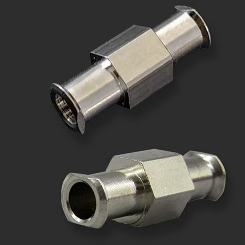 Acoplador Luer, Conector De Jeringa Luer De Metal Con Doble