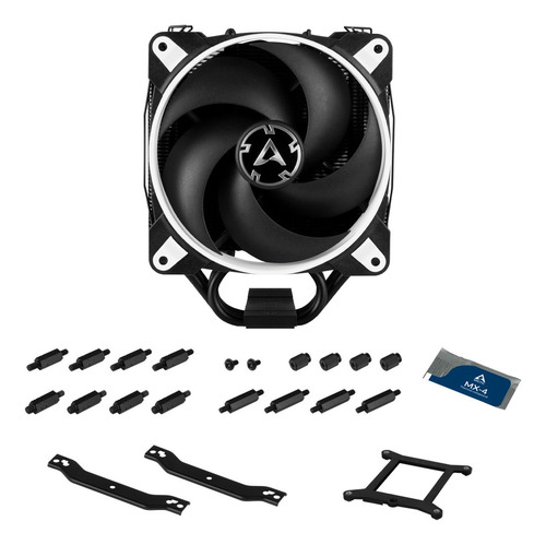 Dissipador de calor LED Cooler Cpu Arctic Freezer 34 Esports Duo preto e branco