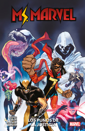 Ms Marvel Los Puãâos De La Justicia, De Jody Houser. Editorial Panini Comics En Español