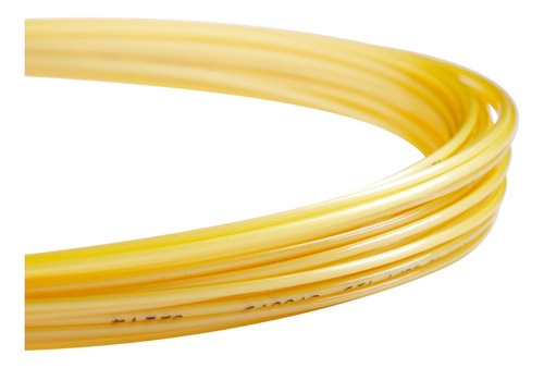 Luxilon 4g 130 Cordaje De Tenis Juego, Dorado
