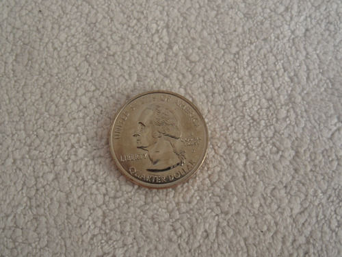 Moneda Usa Quarter Dollar 2001 First Flight 1789 N Carolina (Usado)