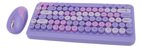 Combinación De Teclado Y Ratón Inalámbricos Pink Computer De