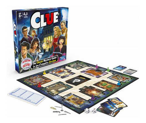 Juego De Mesa Clue Clásico Nuevo Original Hasbro En Español