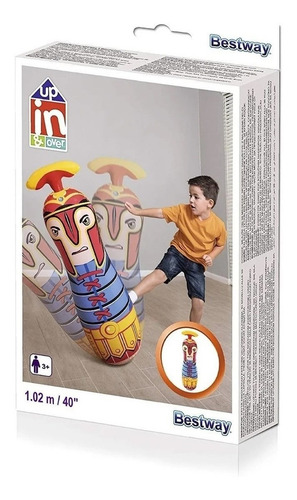 Bestway Involcable Puching Ball Gladiador Inflable Jlt 52288