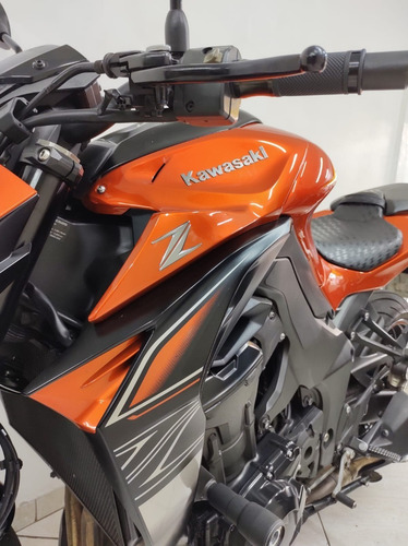 Imagem 7 de 15 de Kawasaki Z1000 Abs 2018 Laranja