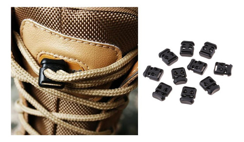 10 Pedazos Con Doble Orificio Para Cordones, Equipaje