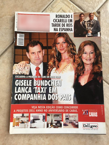 Revista Caras 570 Gisele Bündchen Ronaldo Claudia D511
