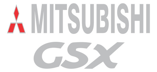 Adesivo Faixa Mitsubishi Eclipse Gsx 1995 Gsx001 Fgc