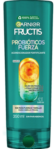 Acondicionador Garnier Fructis Probióticos Fuerza 350 Ml