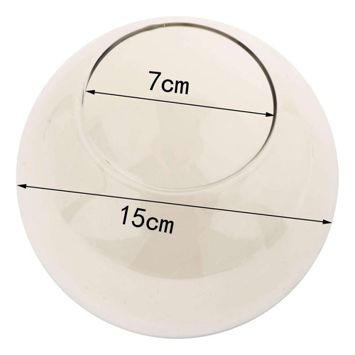 Pantalla De Repuesto Para Globo De Cristal, Color Marrón Cla